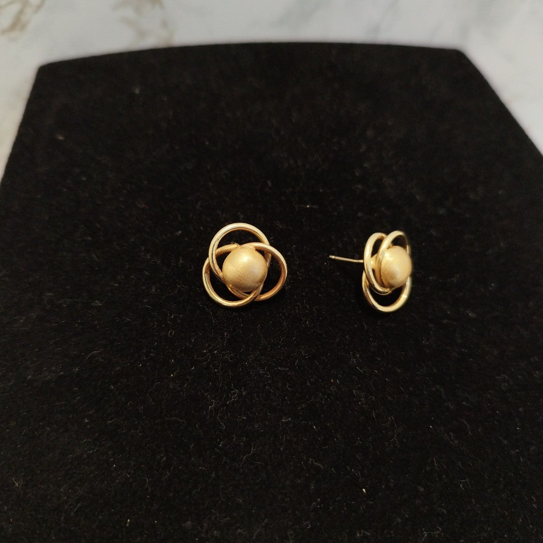 ARETES PAR ORO 14 K 2 GRMS (SEMINUEVO)