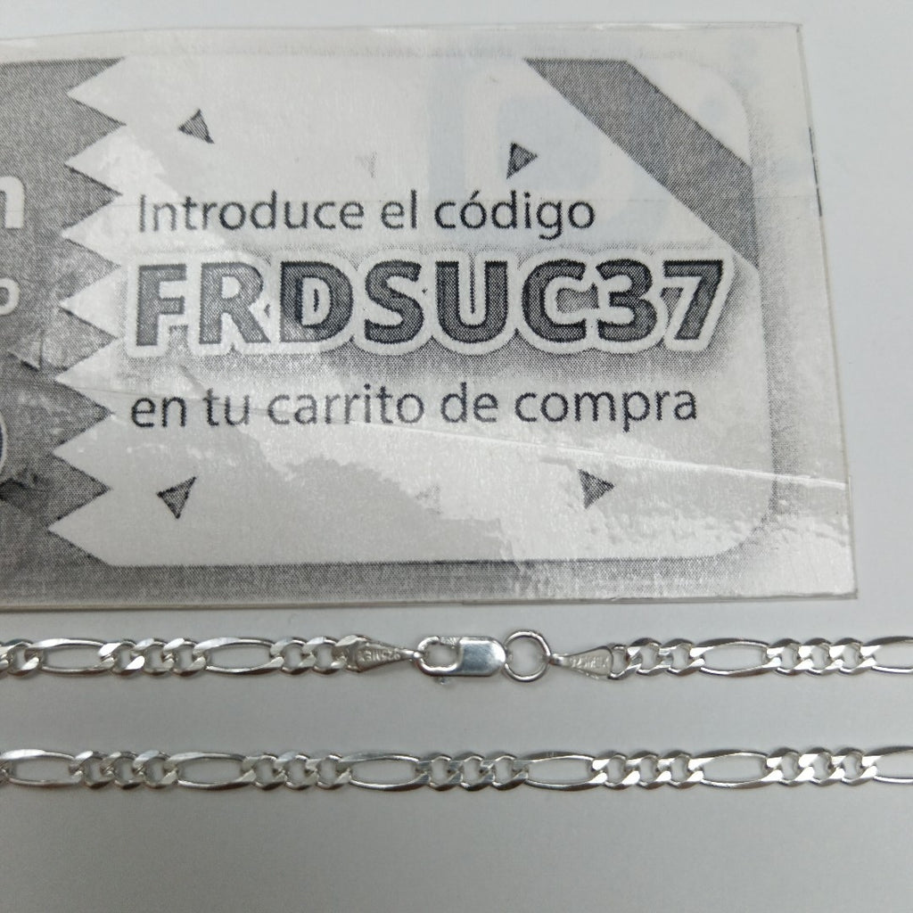 CADENA TEJIDO 3X1 PLATA .925 50 CM 6.7 GR (NUEVO)