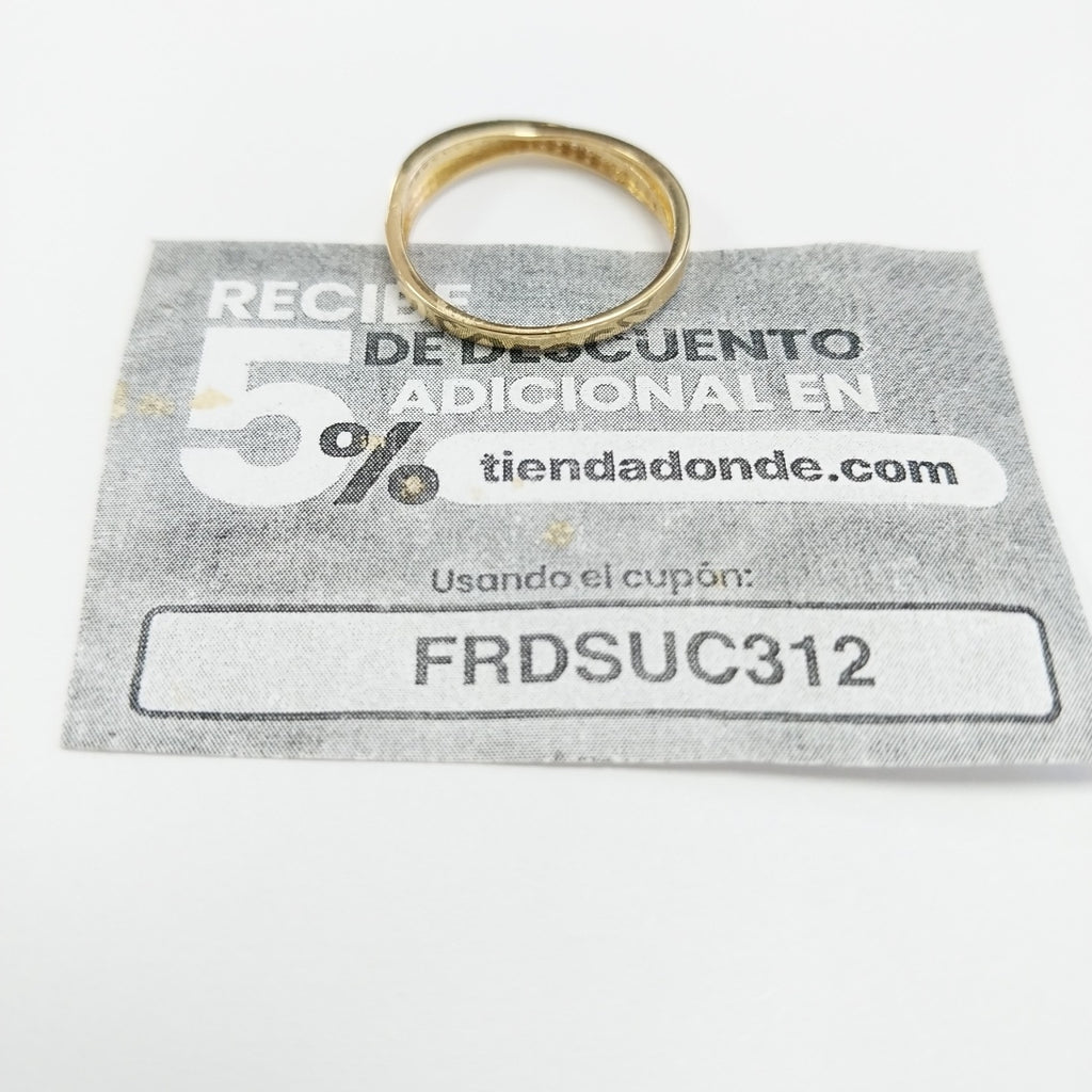 ANILLOS DAMA ORO 14K 1.6 (NUEVO)