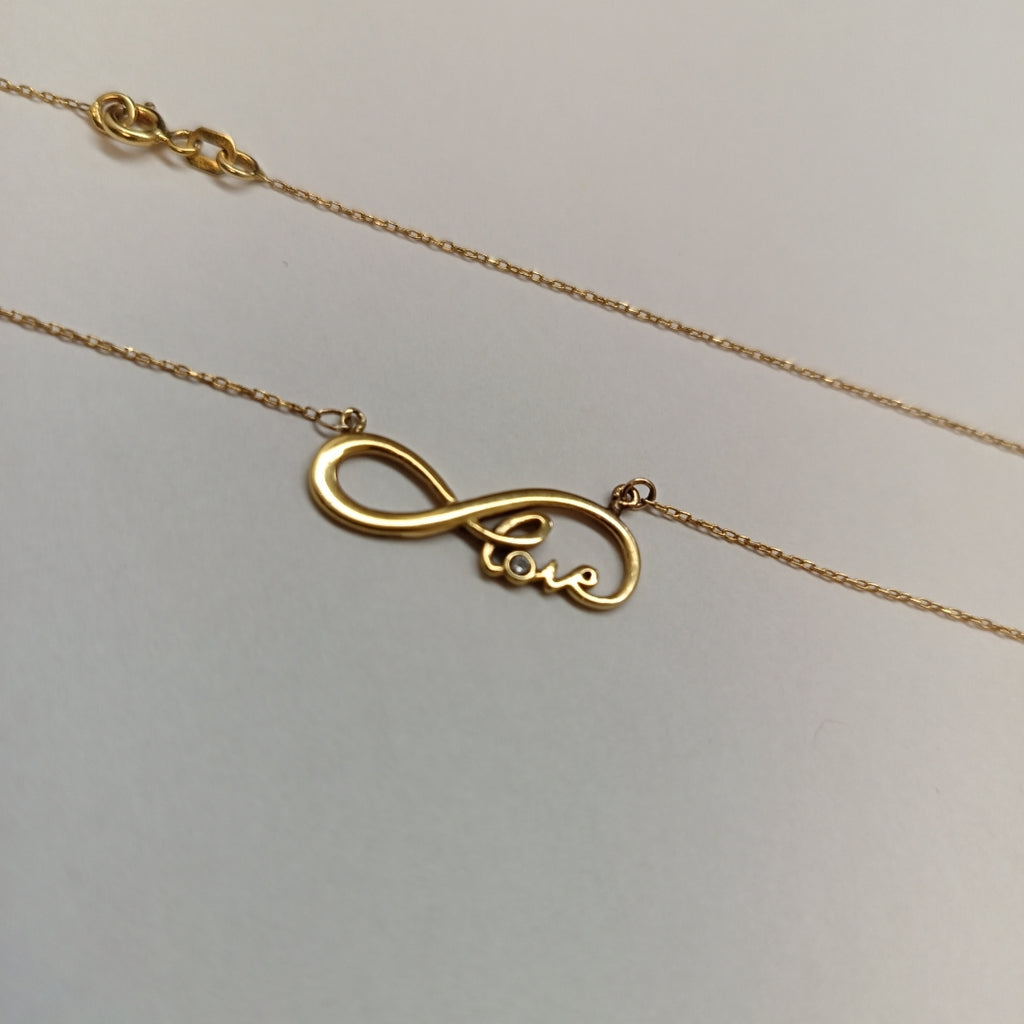 DIJE, GARGANTILLA ORO 14 K 2.2 GRMS (SEMINUEVO)