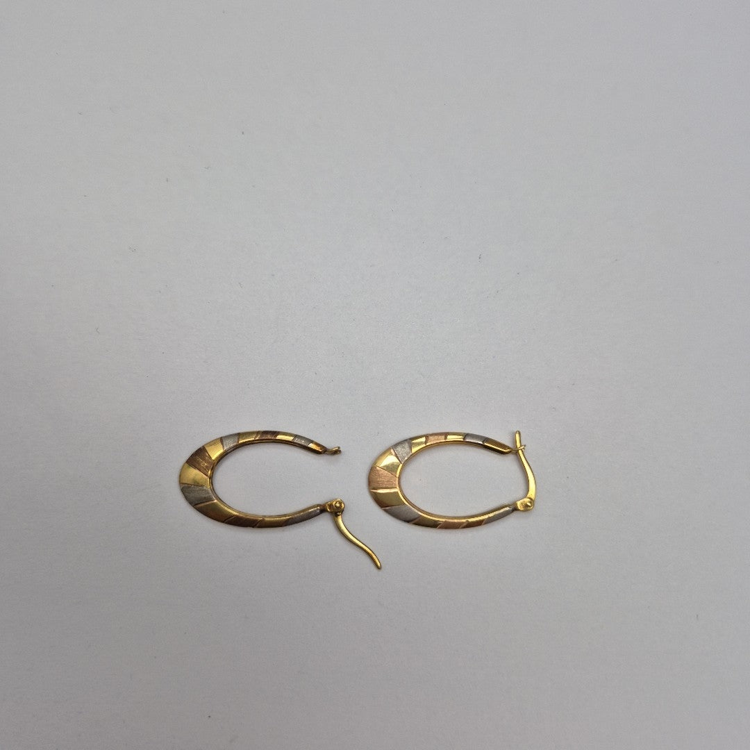 ARRACADAS PAR ORO 14 K 1,30 GRMS (SEMINUEVO)