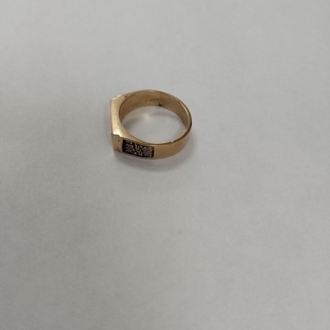 ANILLO DE GRADUACIÓN ORO 14 K 4,70 GRMS (SEMINUEVO)