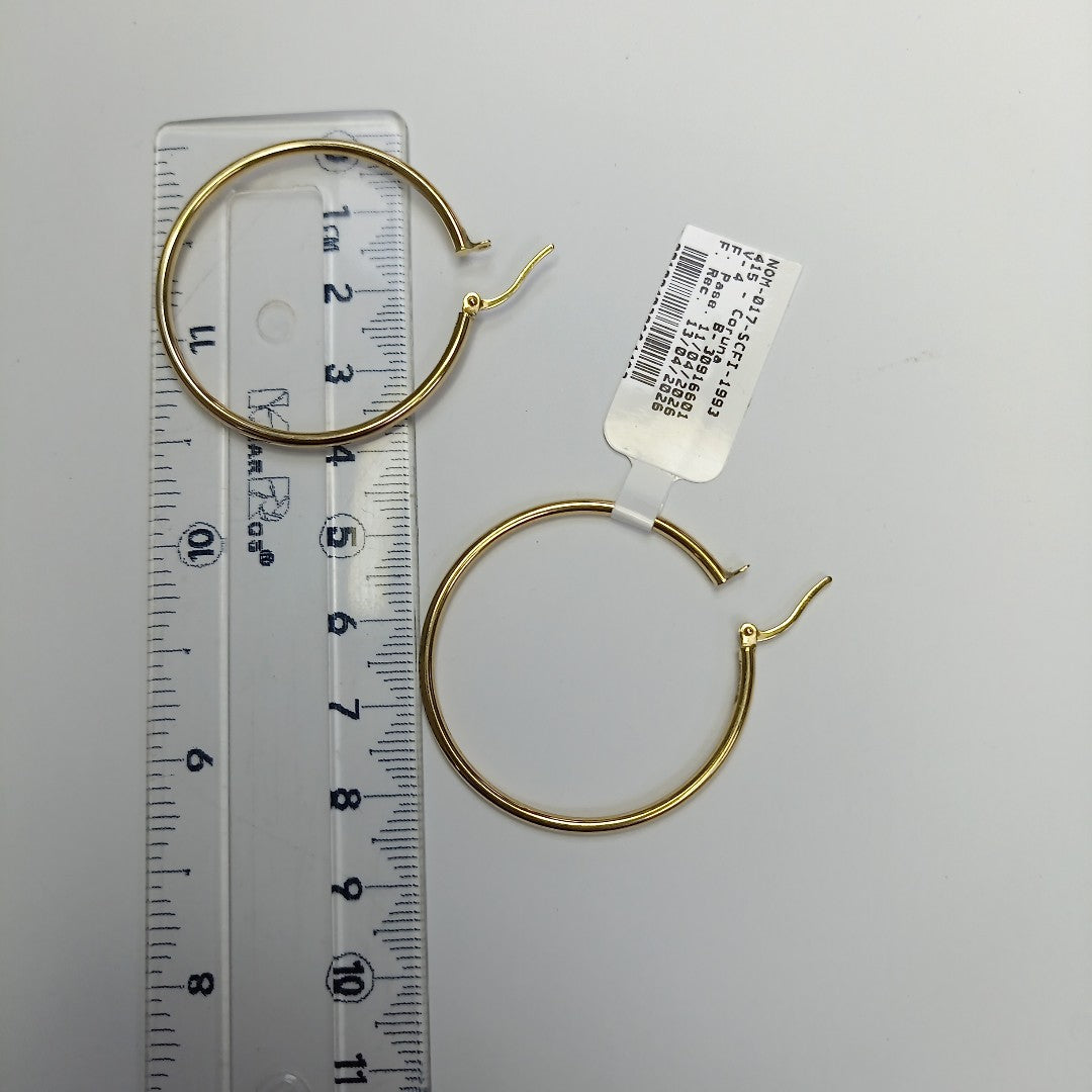 ARRACADAS PAR ORO 14 K 2 GRMS (SEMINUEVO)