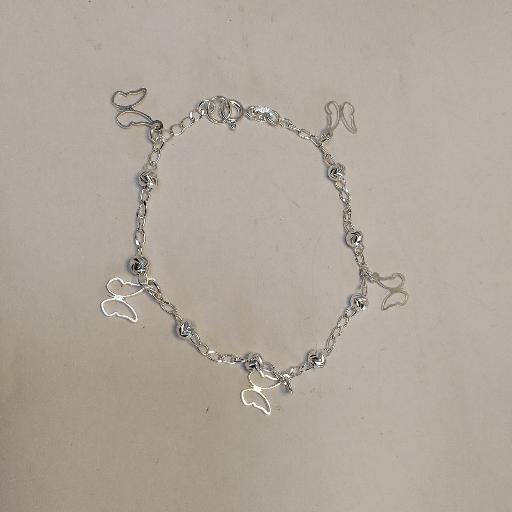 PULSERA TEJIDO ESPECIAL PLATA .925 18 CM 2.9 GR (NUEVO)