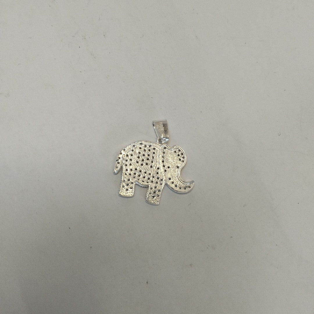 DIJE ELEFANTE C/CIRCONIAS PLATA .925 5.3 GR (NUEVO)