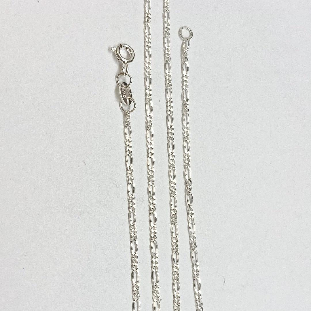 CADENA TEJIDO 3X1 PLATA .925 55 CM 2.3 GR (NUEVO)