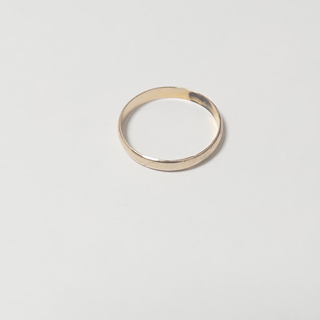 ANILLO ORO 10 K 1,40 GRMS (SEMINUEVO)
