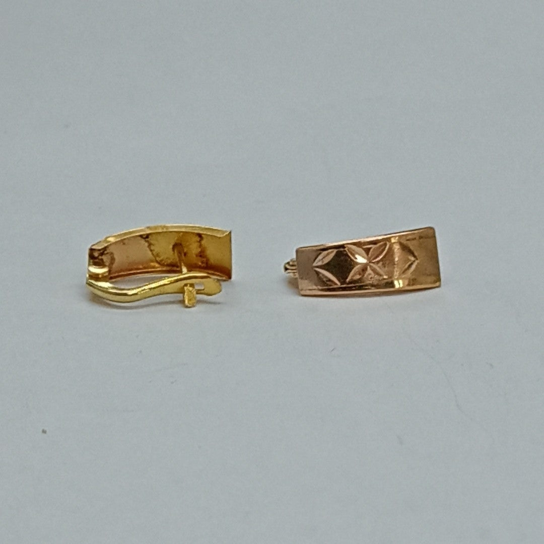 ARETES PAR ORO 14 K 0.8 GRMS (SEMINUEVO)