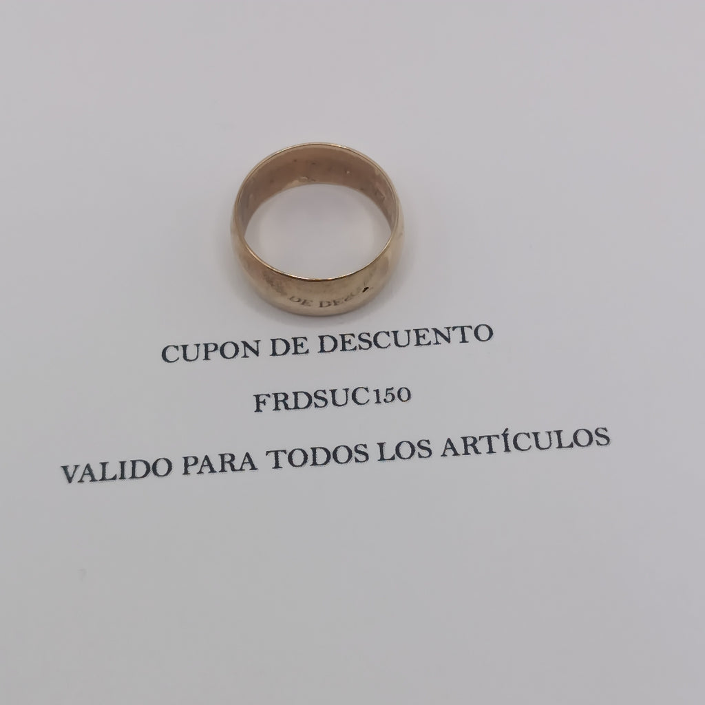 ANILLO ORO 8 K 7 GRMS (SEMINUEVO)