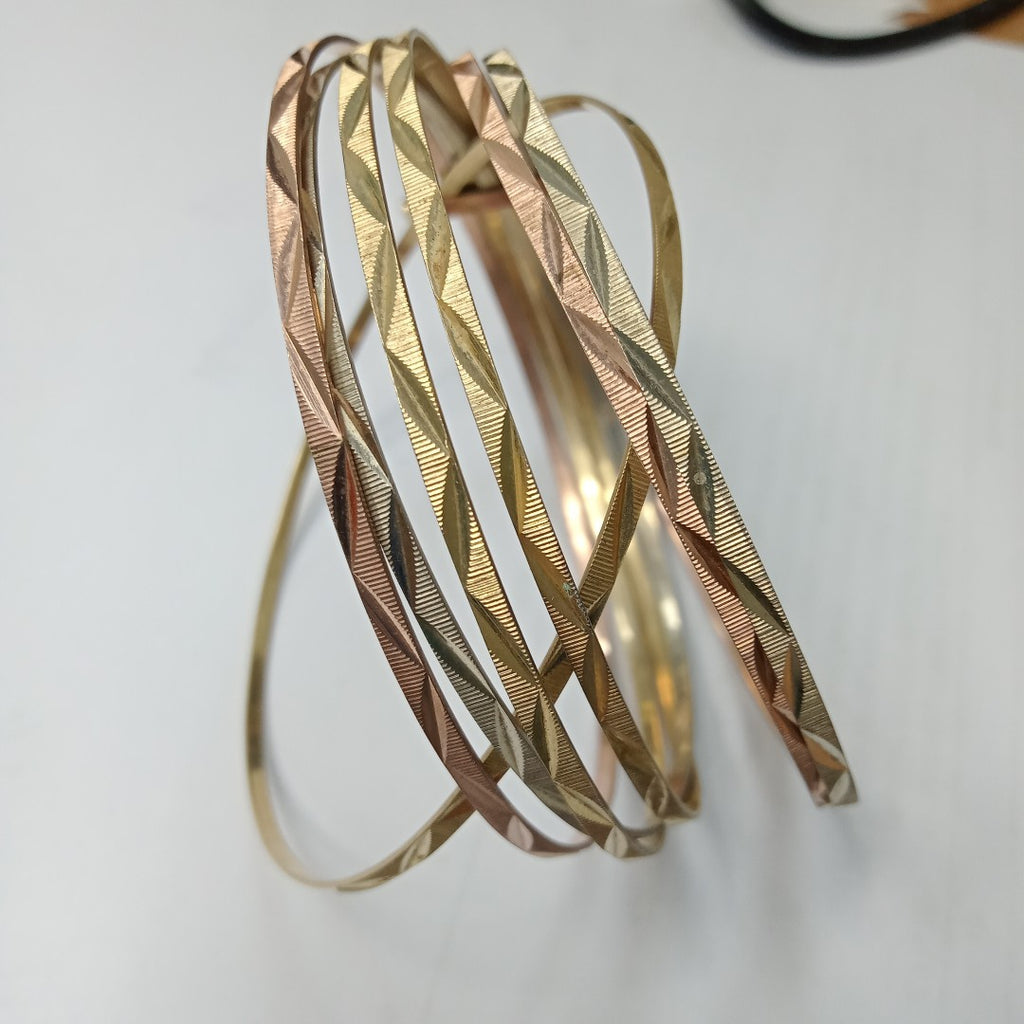 SEMANARIO DE PULSERAS ORO 14 K 21.4 GRMS (SEMINUEVO)