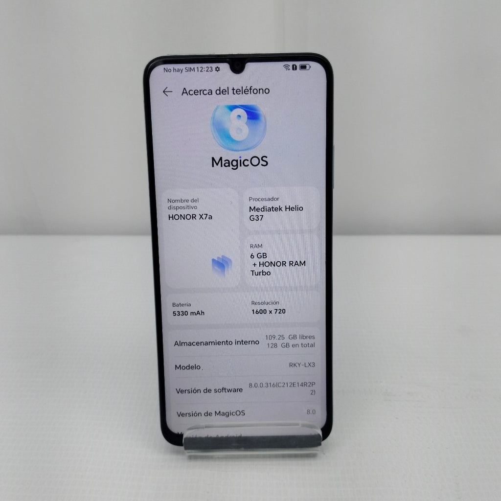 CELULAR HONOR X7A RKY-LX3 (2023) 128 GB 6 GB RAM (SEMINUEVO)