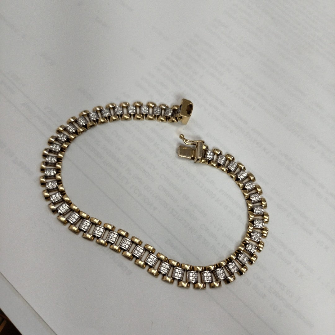 PULSERA ORO 14 K 16.4 GRMS (SEMINUEVO)