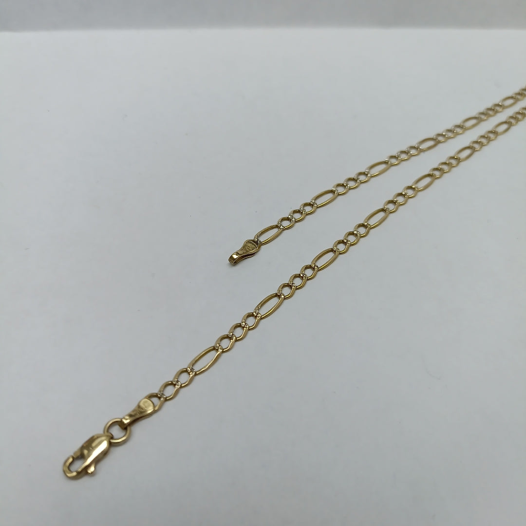 CADENA ORO, RODIADO 14 K 5.1 GRMS (SEMINUEVO)