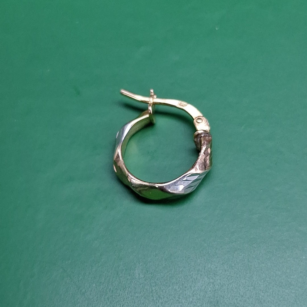 ARRACADAS PAR ORO 14 K 1.3 GRMS (SEMINUEVO)