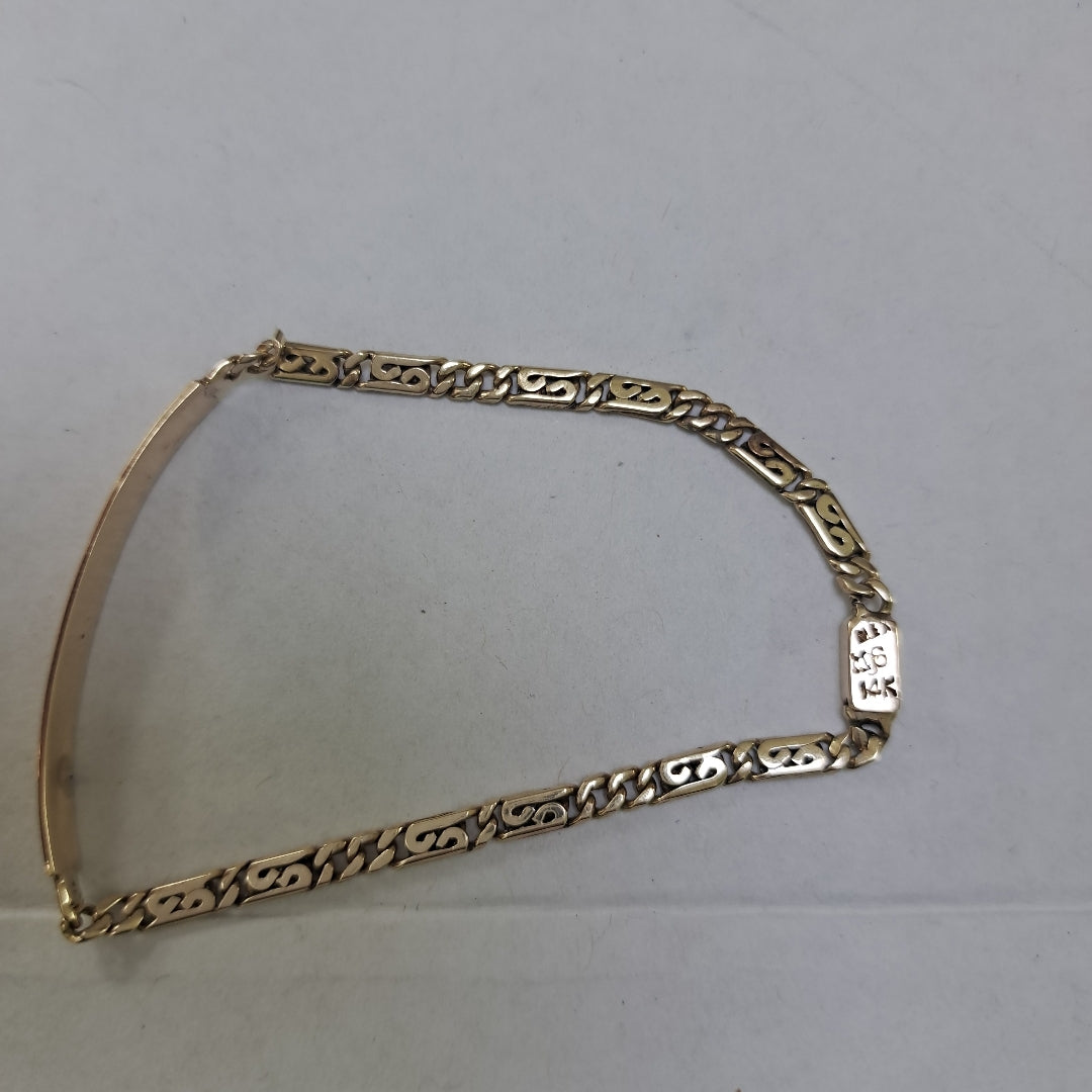 ESCLAVA ORO 14 K 8 GRMS (SEMINUEVO)