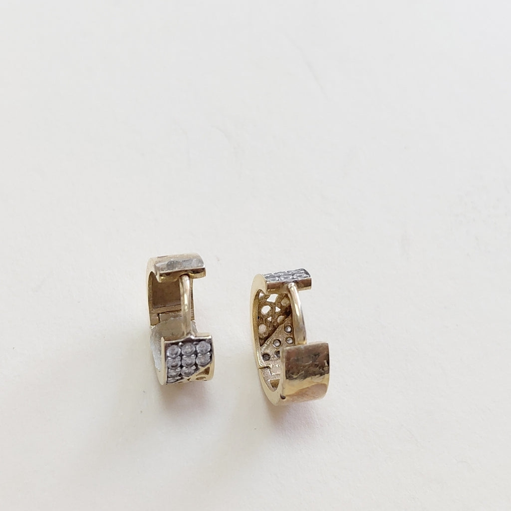 ARETES PAR ORO 14 K 2,50 GRMS (SEMINUEVO)