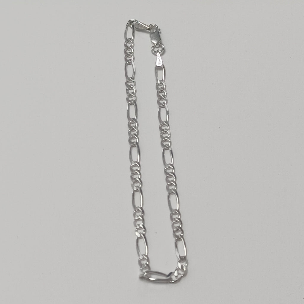PULSERA TEJIDO 3X1 PLATA .925 18 CM 2.7 GR (NUEVO)