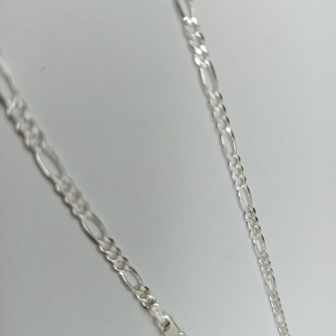 CADENA TEJIDO 3X1 PLATA .925 50 CM 6.8 GR (NUEVO)