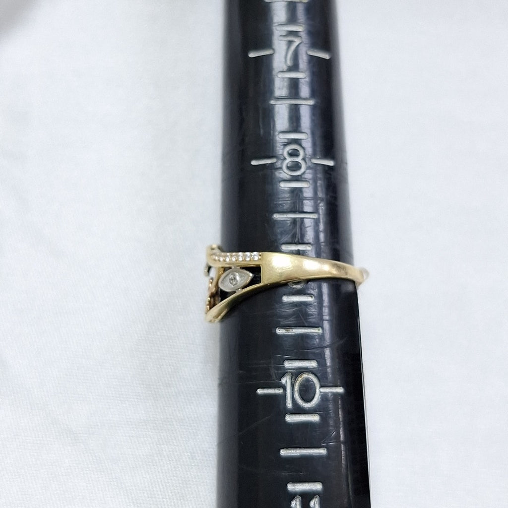 ARGOLLA DE LA SUERTE ORO 14 K 2.8 GRMS (SEMINUEVO)
