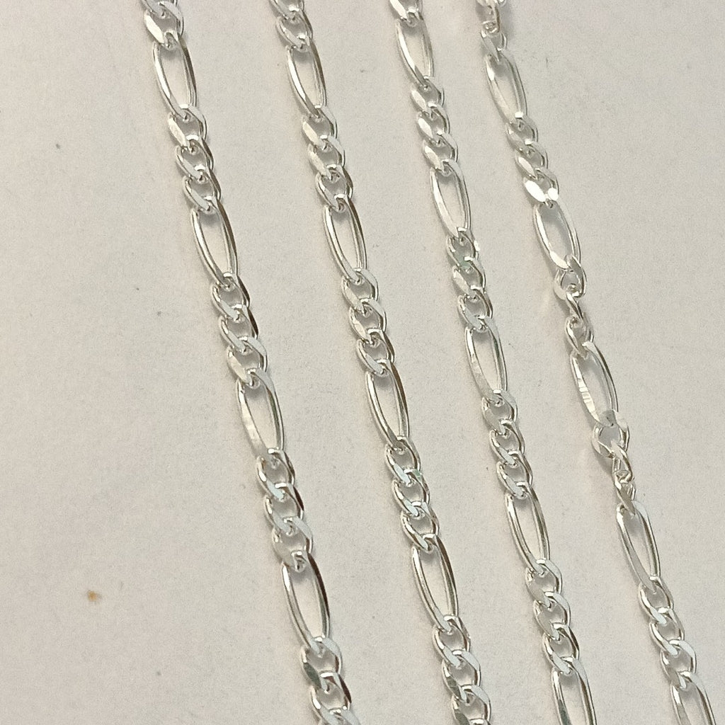 CADENA TEJIDO 3X1 PLATA .925 55 CM 4.4 GR (NUEVO)