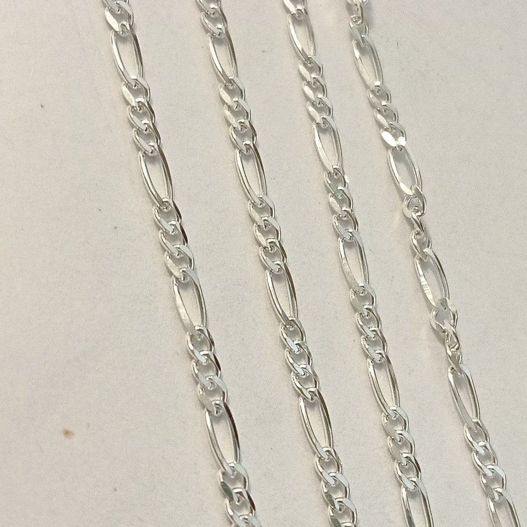 CADENA TEJIDO 3X1 PLATA .925 55 CM 4.4 GR (NUEVO)