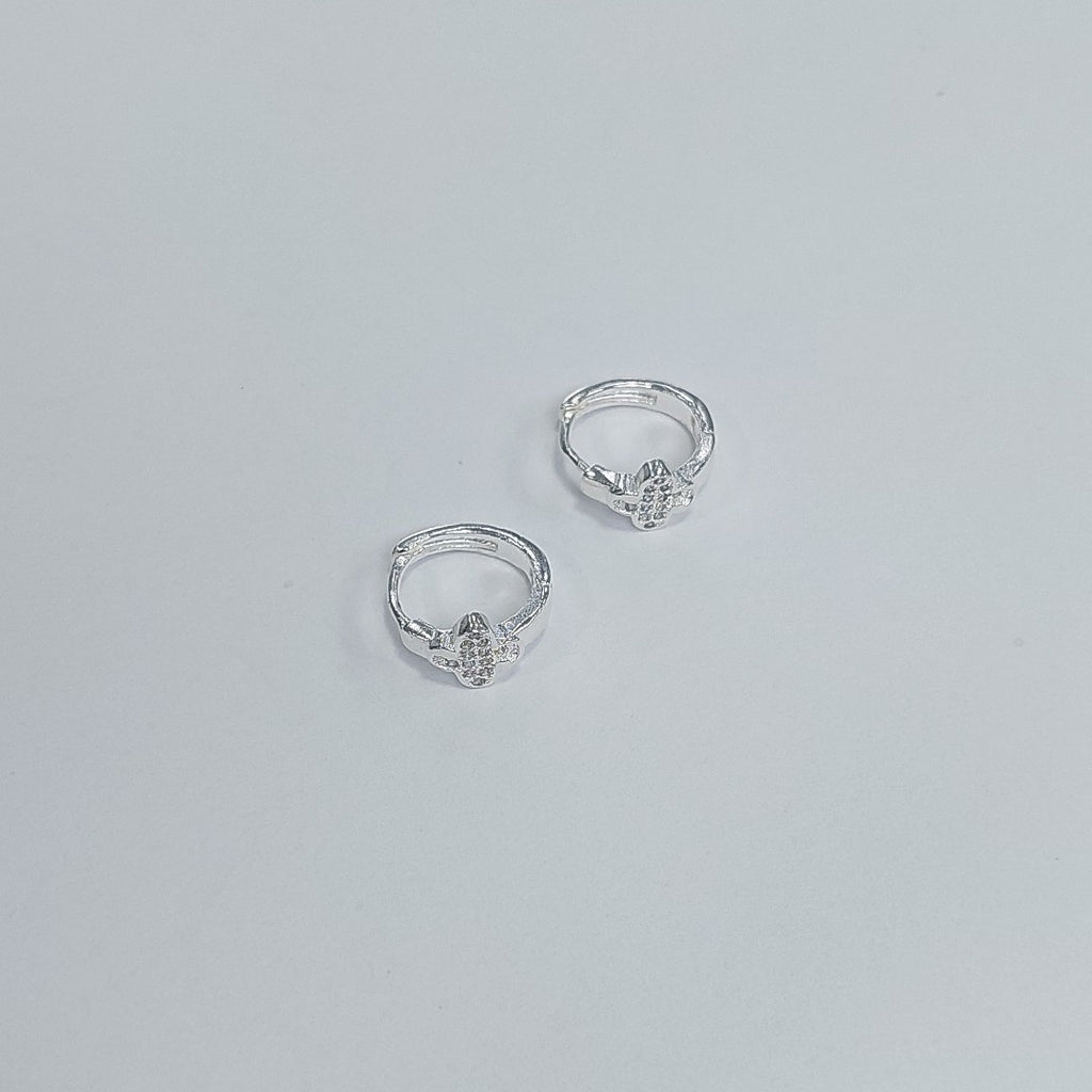 ARRACADAS C/CIRCONIAS PLATA .925 1.9 GR (NUEVO)