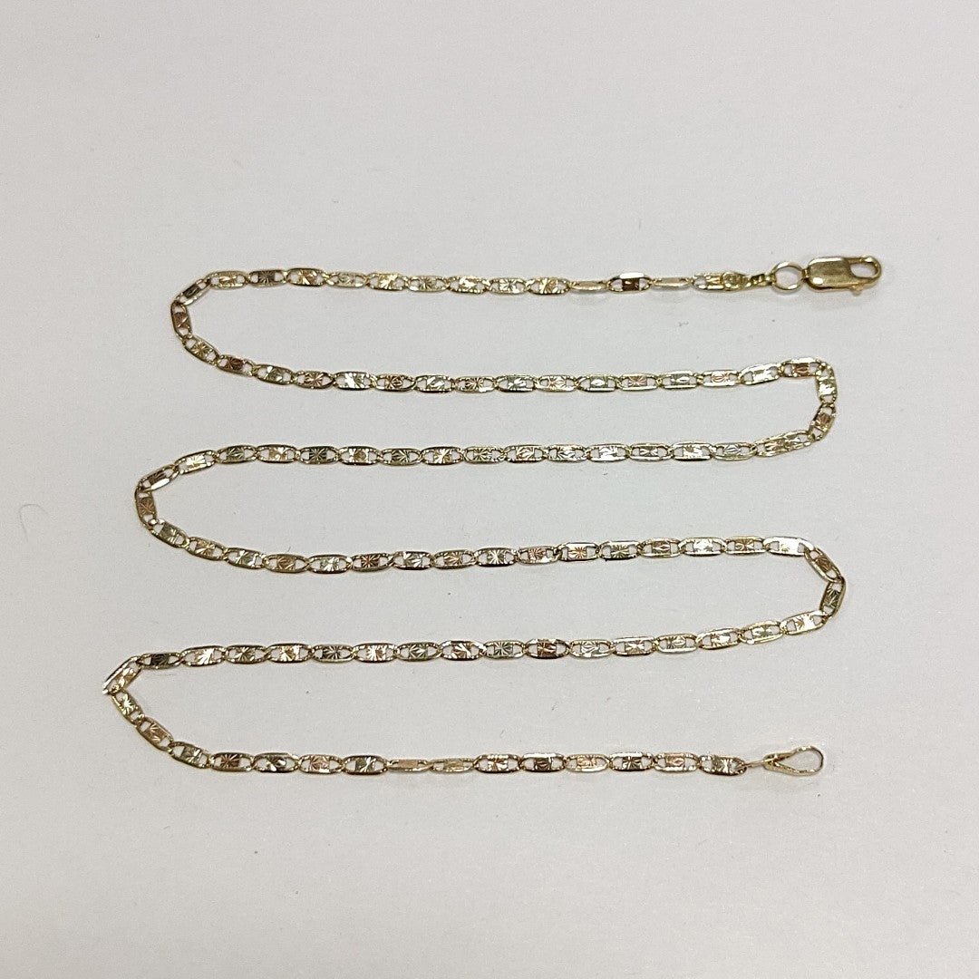 CADENA ORO 14 K 2.6 GRMS (SEMINUEVO)
