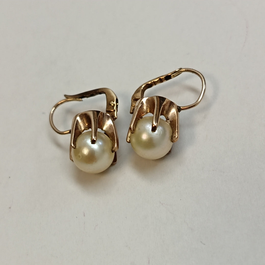 ARETES PAR ORO 8 K 3,40 GRMS (SEMINUEVO)