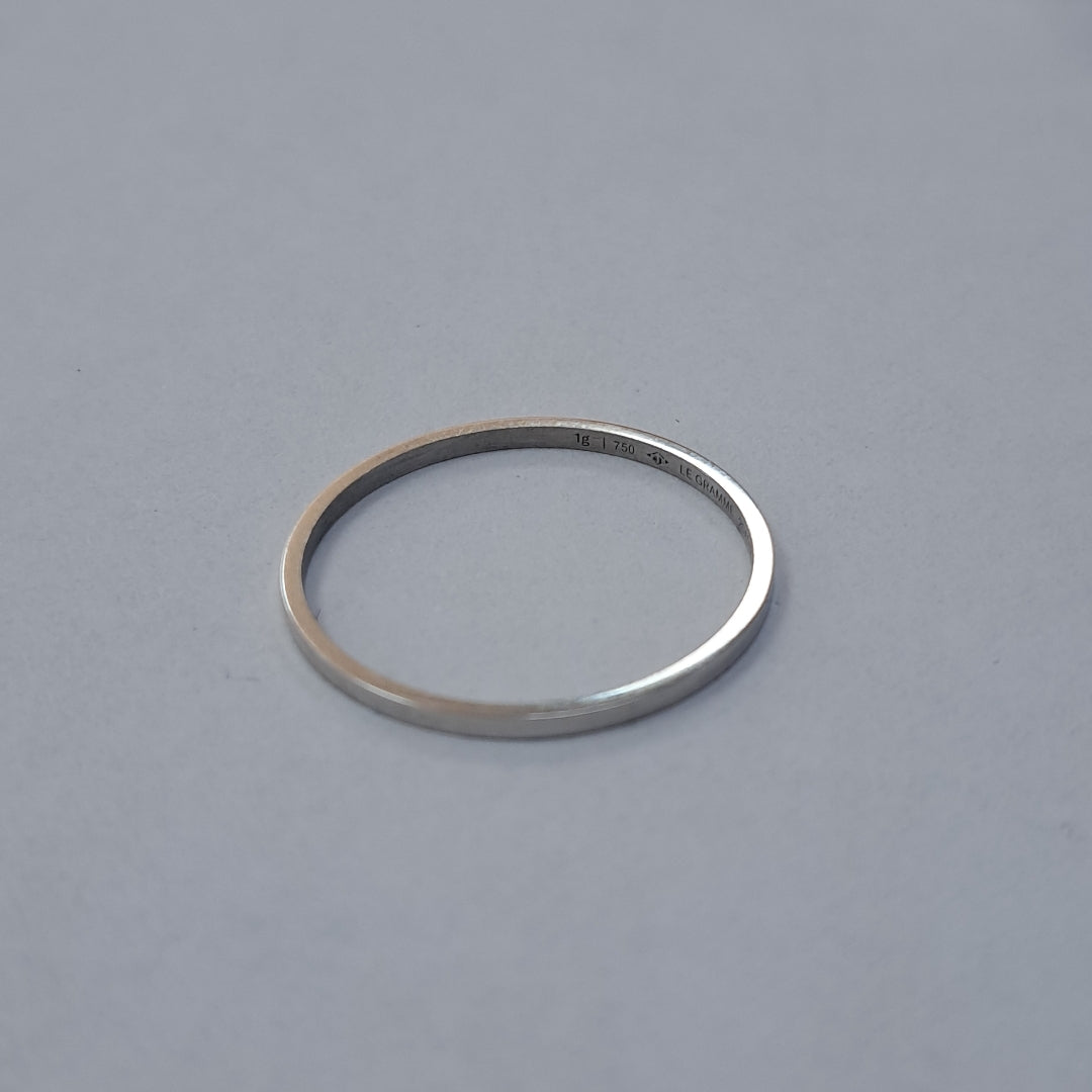 ANILLO ORO BLANCO 18 K 1,00 GRMS (SEMINUEVO)