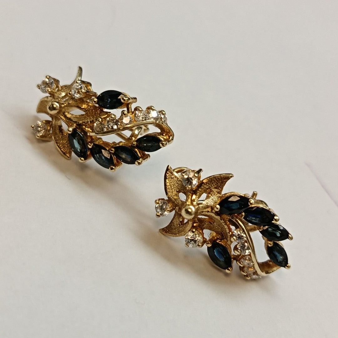 ARETES PAR ORO 14 K 4,90 GRMS (SEMINUEVO)