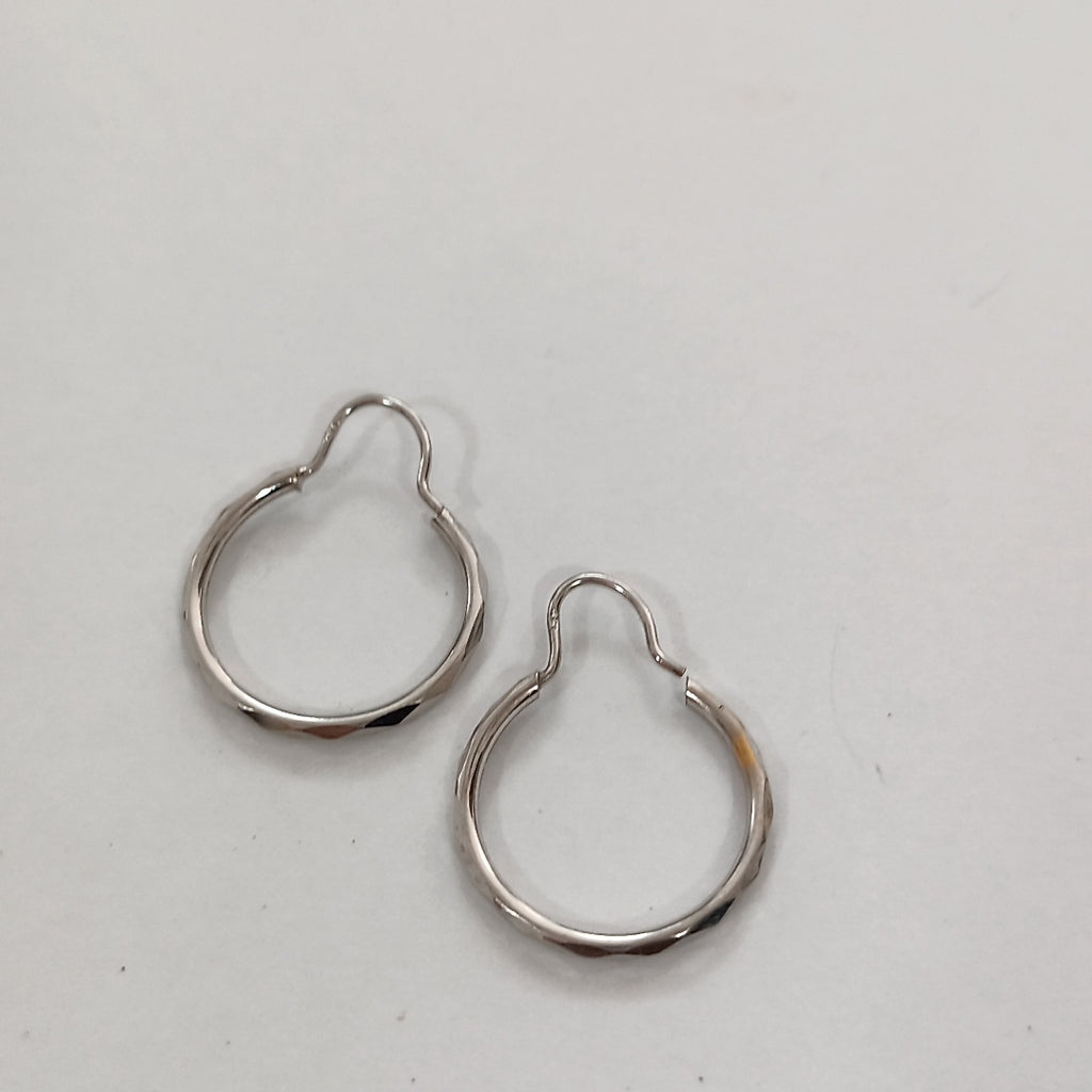 ARRACADAS PAR ORO, ORO BLANCO 14 K 1.3 GRMS (SEMINUEVO)