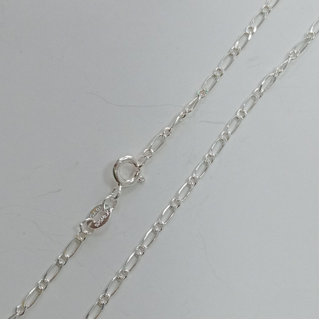 CADENA TEJIDO 1X1 PLATA .925 55 CM 3.2 GR (NUEVO)