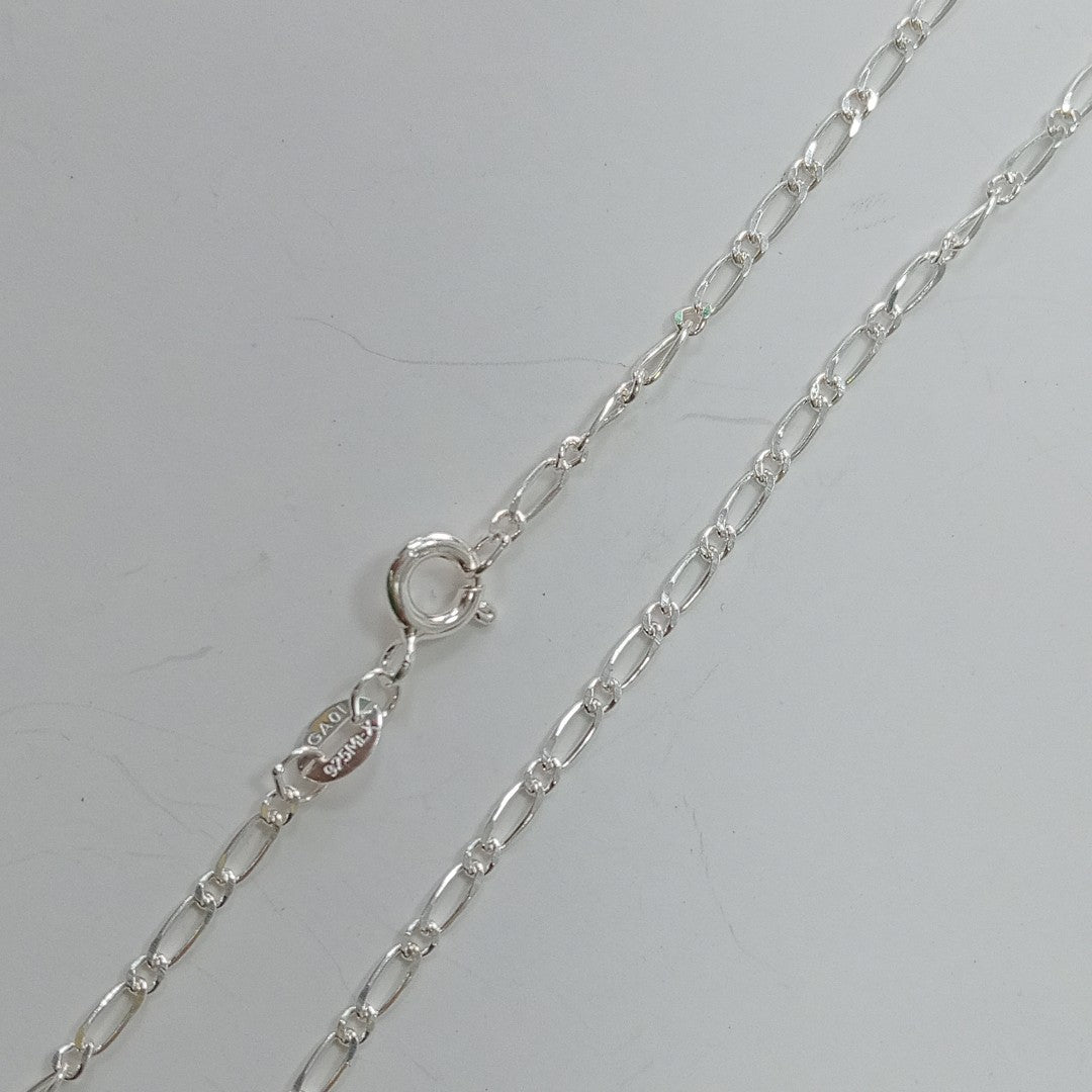 CADENA TEJIDO 1X1 PLATA .925 55 CM 3.2 GR (NUEVO)