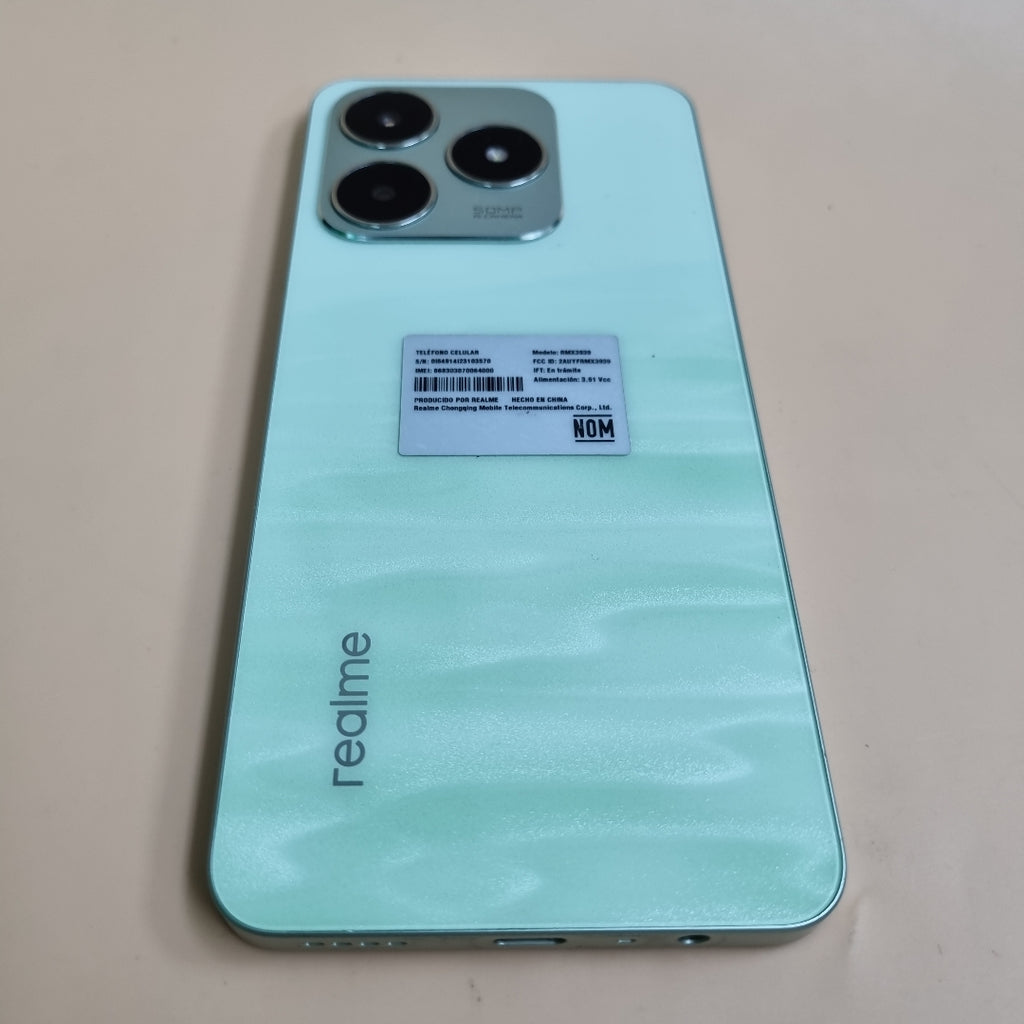 CELULAR REALME C63 RMX3939 (2024) 256 GB 8 GB RAM (SEMINUEVO)