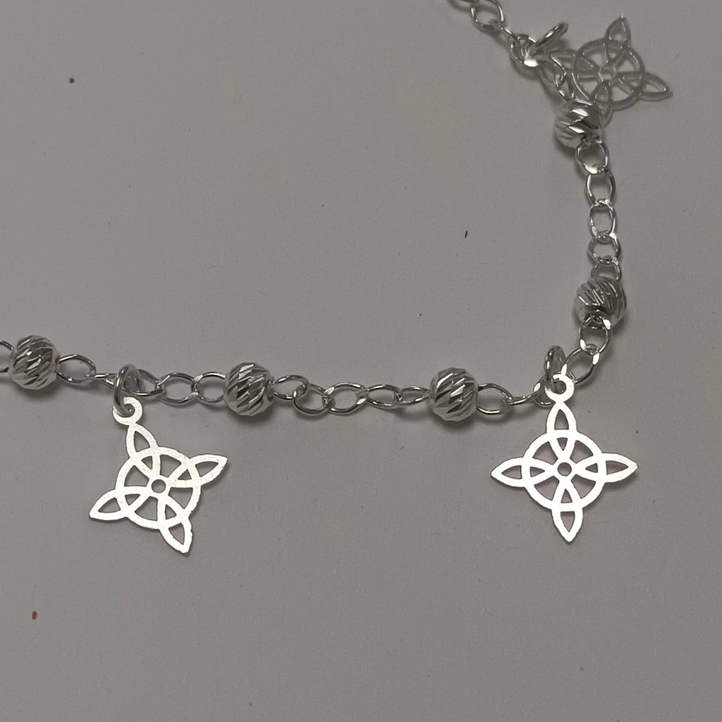 PULSERA TEJIDO ESPECIAL PLATA .925 18 CM 3.2 GR (NUEVO)