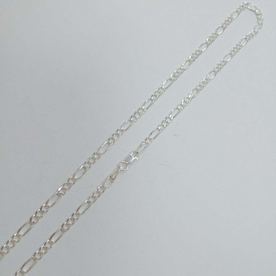 CADENA TEJIDO 3X1 PLATA .925 50 CM 7 GR (NUEVO)
