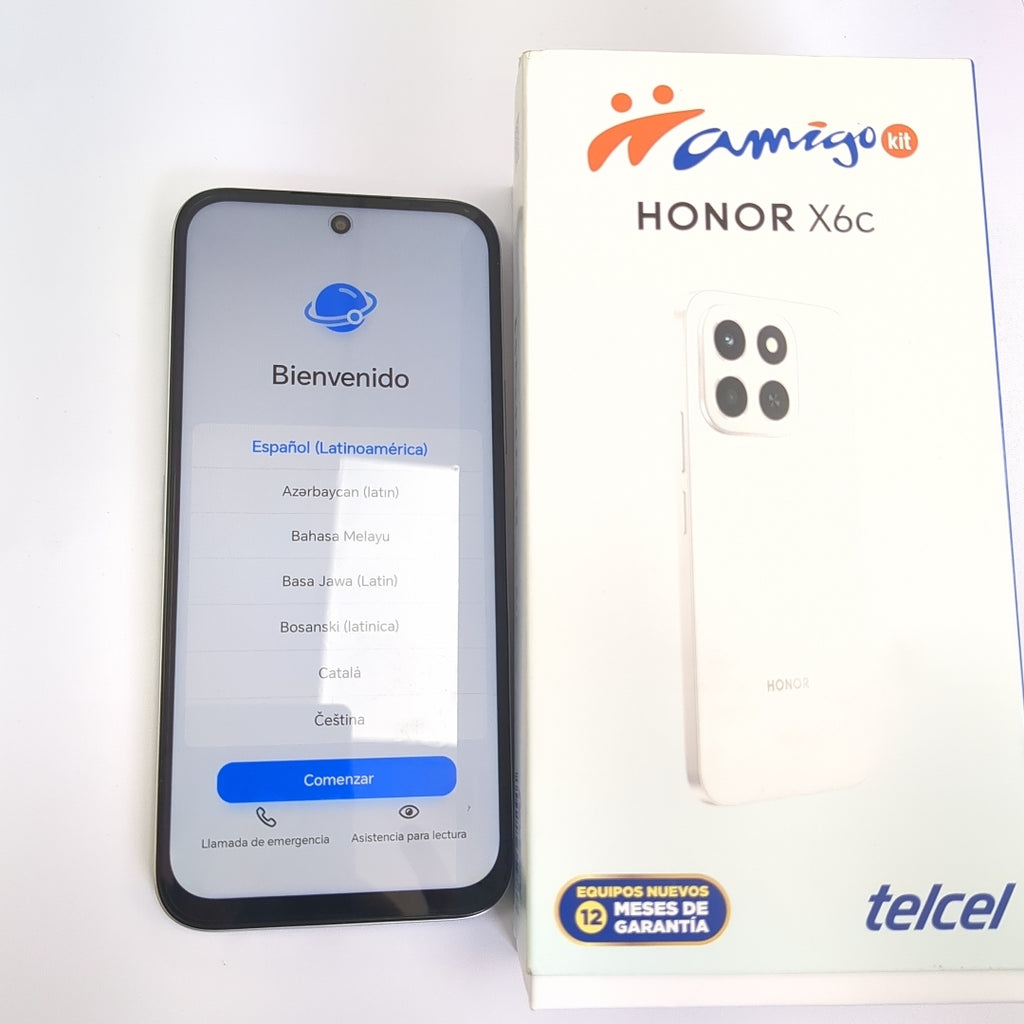 CELULAR HONOR X6C NIC-LX3 (2025) 256 GB 6 GB RAM (SEMINUEVO)