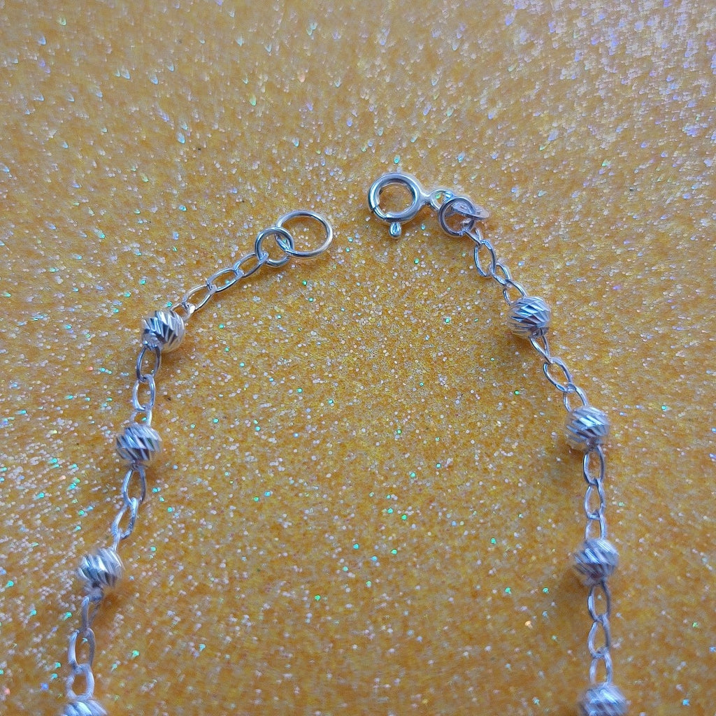 PULSERA TEJIDO ESPECIAL PLATA .925 18 CM 2.8 GR (NUEVO)