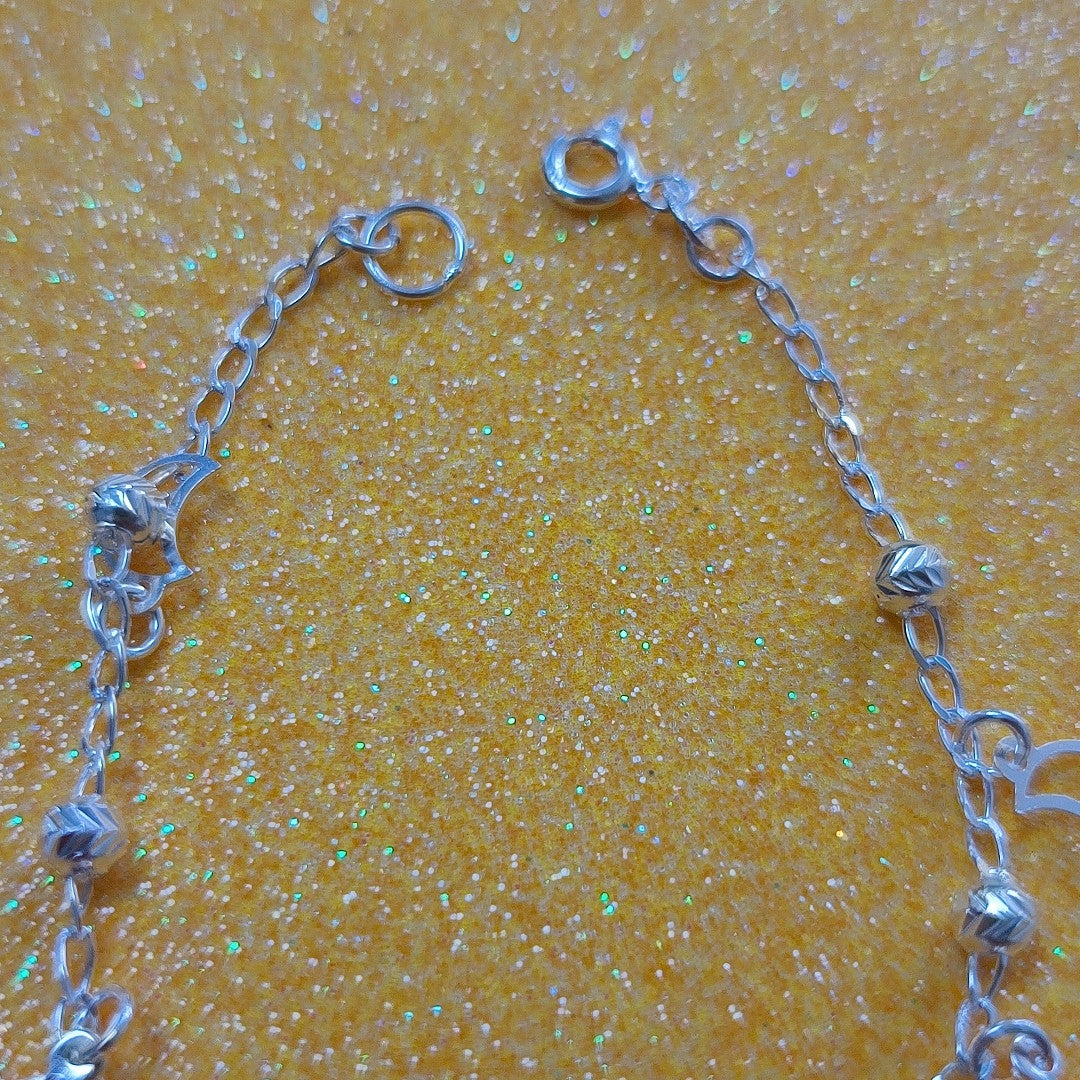 PULSERA TEJIDO TEJIDO ESPECIAL PLATA .925 18 CM 3.1 GR (NUEVO)