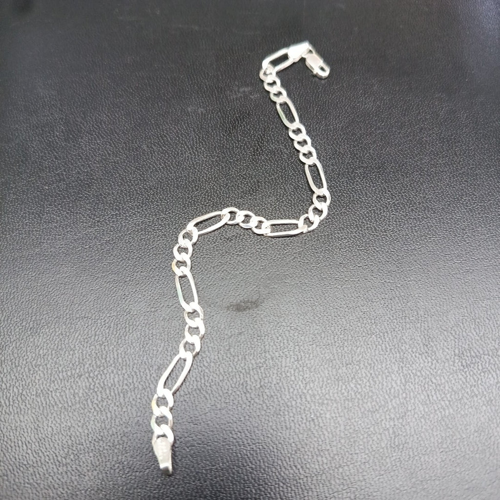 PULSERA TEJIDO 3X1 PLATA .925 18 CM 5 GR (NUEVO)