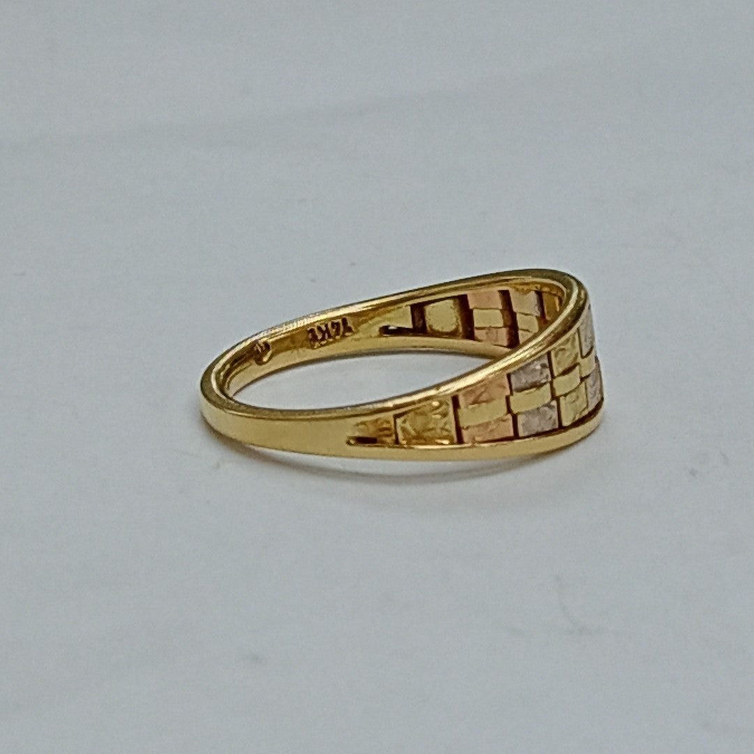 ANILLITO ORO,ORO COMBINADO 14 K 3,10 GRMS (SEMINUEVO)
