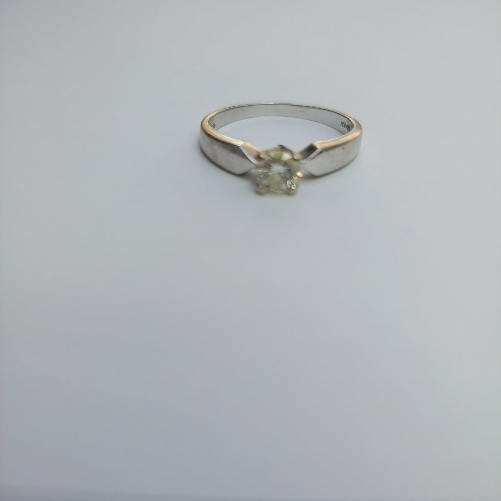 ANILLITO ORO BLANCO 14 K 2,40 GRMS (SEMINUEVO)