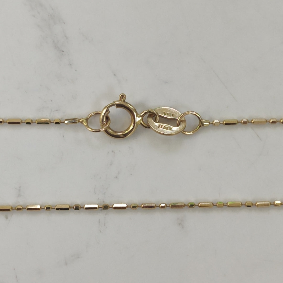 CADENA ORO 10 K 1,20 GRMS (SEMINUEVO)