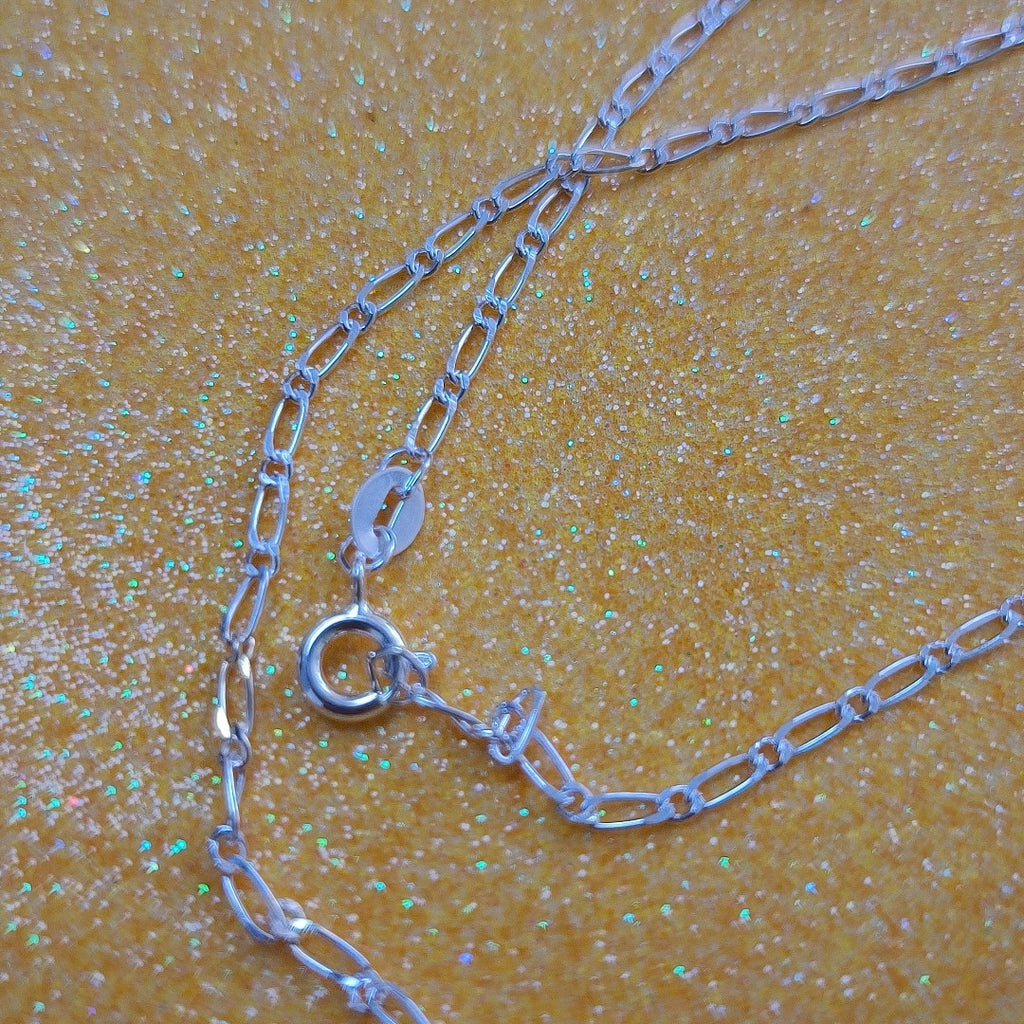 CADENA TEJIDO 1X1 PLATA .925 55 CM 3.2 GR (NUEVO)