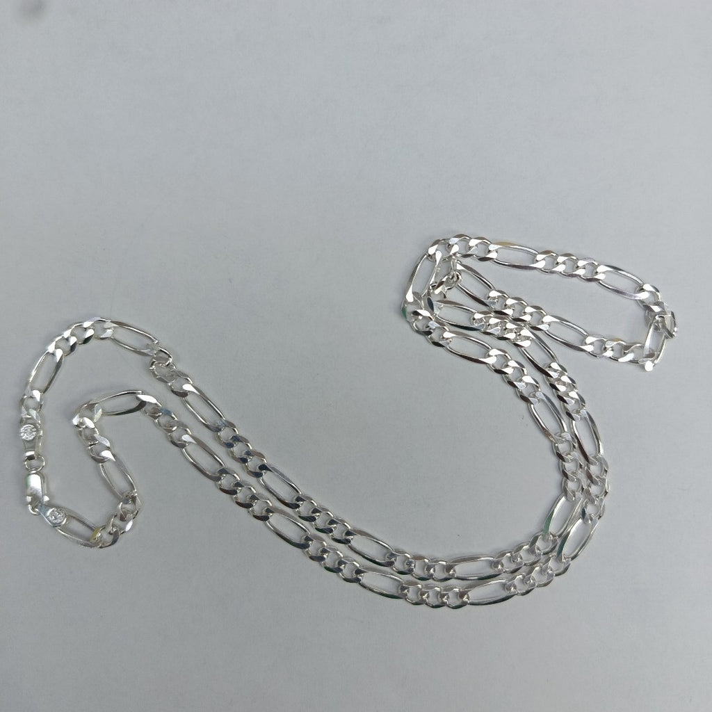 CADENA TEJIDO 3X1 PLATA .925 60 CM 17.8 GR (NUEVO)