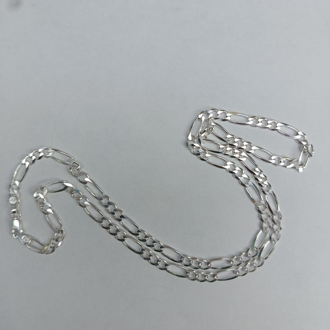 CADENA TEJIDO 3X1 PLATA .925 60 CM 17.8 GR (NUEVO)