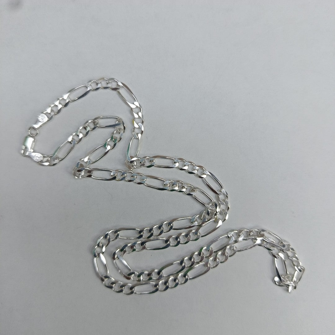 CADENA TEJIDO 3X1 PLATA .925 60 CM 17.6 GR (NUEVO)