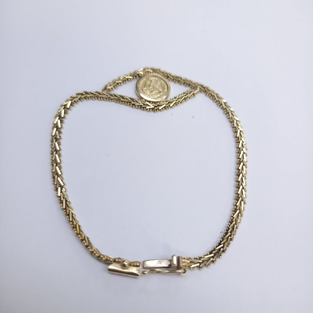 PULSERA ORO 10 K 6.8 GRMS (SEMINUEVO)
