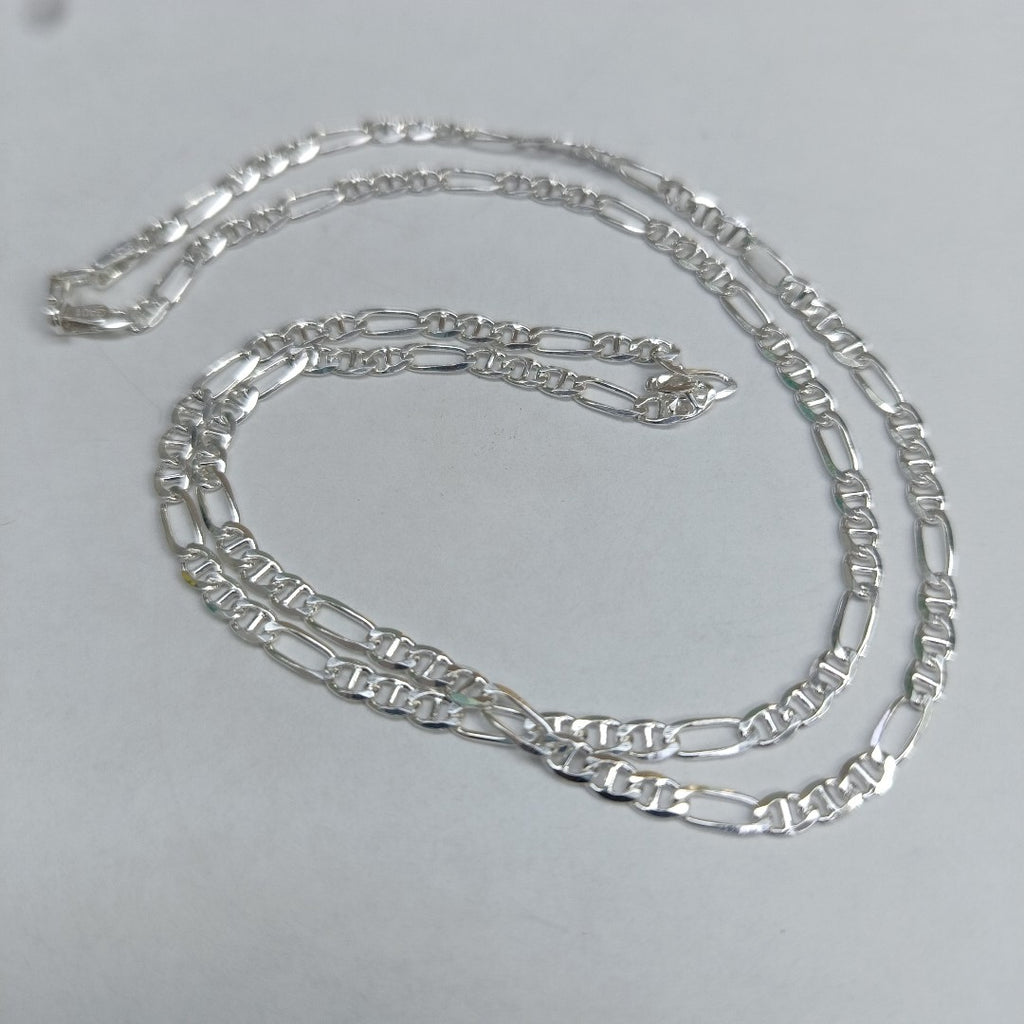 CADENA TEJIDO MARINERO PLATA .925 55 CM 8.1 GR (NUEVO)