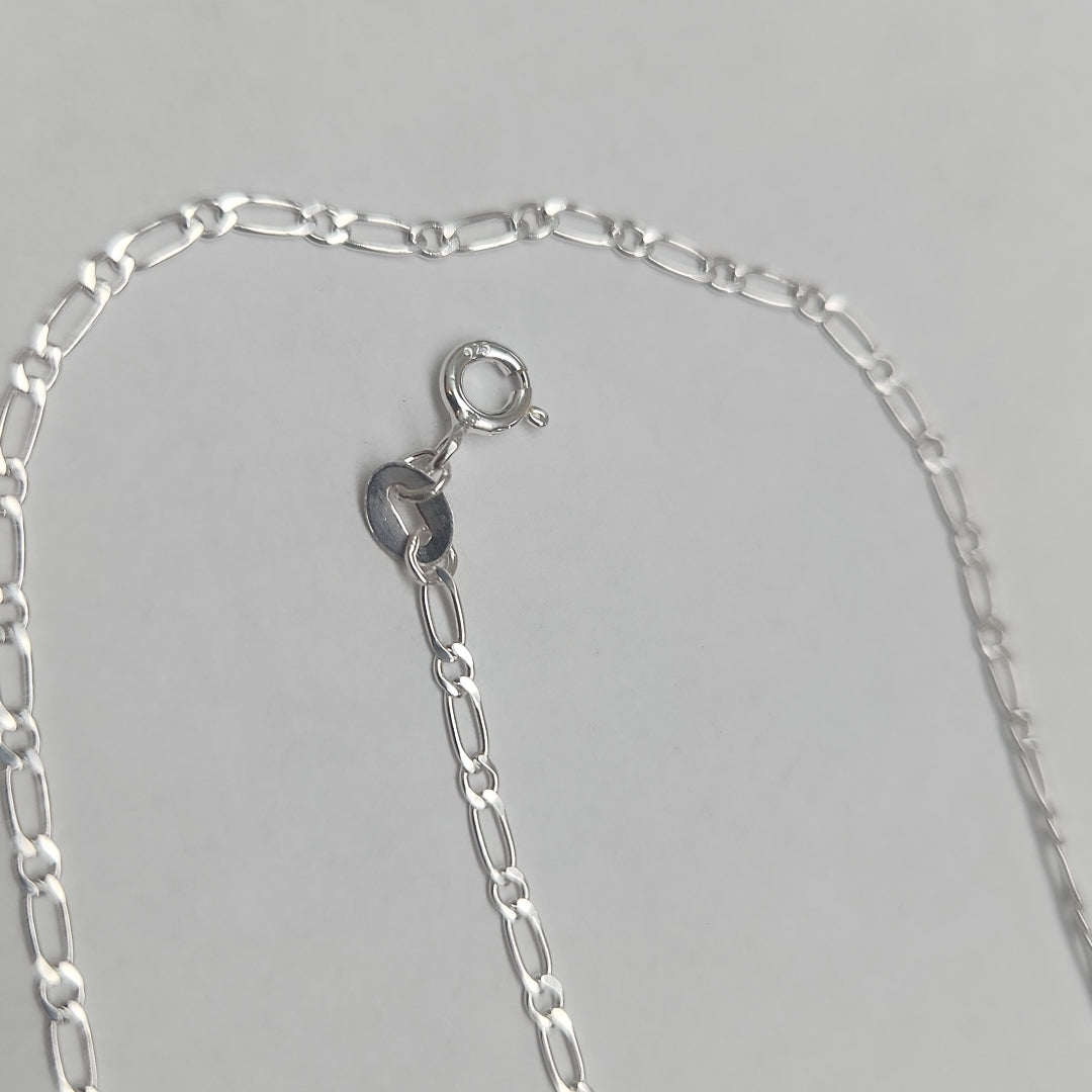 CADENA TEJIDO 1X1 PLATA .925 55 CM 3 GR (NUEVO)